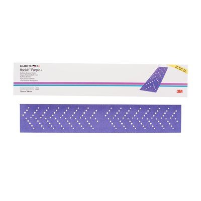 3M/ 51411 737U Полоска абразивная P80+, 70мм x 396мм 50 шт/кор (300)