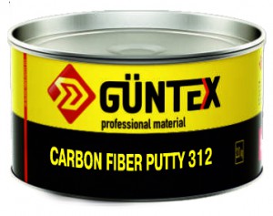 Guntex / Шпатлевка  CARBON FIBER PUTTY 312  0,5кг(12шт)
