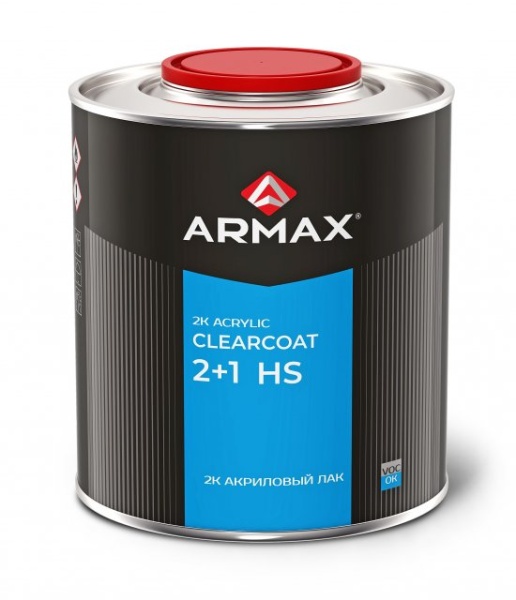 ARMAX / ЛАК 2+1 HS АКРИЛОВЫЙ 2K 1кг (6 шт)