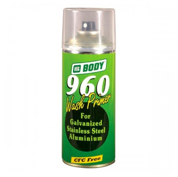 BODY / Спрей-грунт 960 желто-зеленый  (WASH PRIMER) 0,4л (6 шт)
