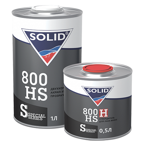 SOLID / DIGITAL 800 HS - (1000+500мл) - 2K лак системы HS 2+1  319.1500 (к-т с отв.) (6шт.)