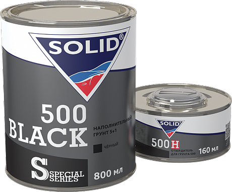 SOLID / DIGITAL 501.08151.1  500 GREY (800+160мл) - Грунт 5+1, цвет: серый (к-т с отв.)  (6шт.)