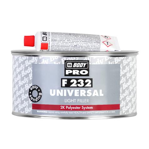 BODY / F232 Шпатлевка PRO UNIVERSAL  1л (6 шт)