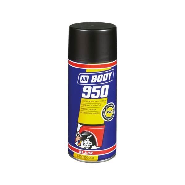BODY / Спрей-антикор 950 ЧЕРНЫЙ  0,4 л (6 шт)